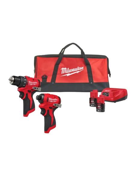 KIT BLPP2D-202B Borsa Trapano BLDDRC Trapano BLIDRC 2 Batterie e Caricabatterie