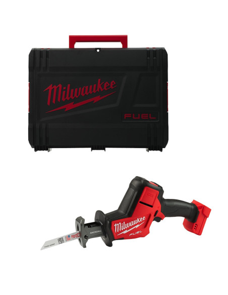 MILWAUKEE Seghetto diritto M18 FHZ-0X FUEL HACKZALL fornito in valigetta 2,6 kg