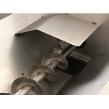 PIGIADIRASPATRICE INOX UVA APRIBILE CON VASCA E POMPA MOTORE DA 1800W