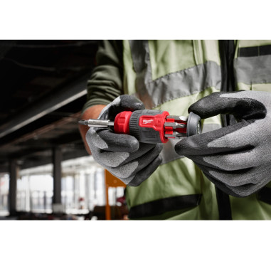 MILWAUKEE Giraviti multiuso 8 Bit in 1 Compact Multi-Bit Screwdriver