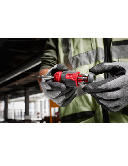 MILWAUKEE Giraviti multiuso 8 Bit in 1 Compact Multi-Bit Screwdriver