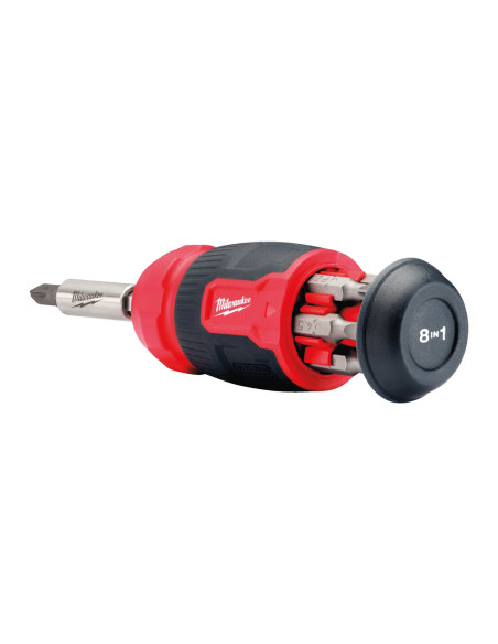 MILWAUKEE Giraviti multiuso 8 Bit in 1 Compact Multi-Bit Screwdriver