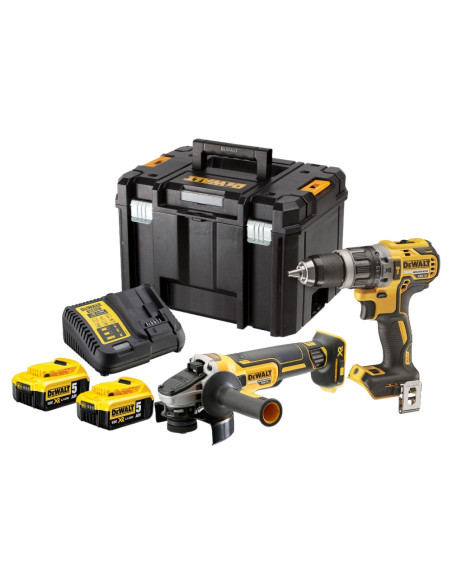 DeWALT DCK2080P2 kit utensili BRUSHLESS 18V DCD796 + DCG405 in valigia