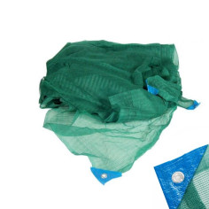 Rete telo raccolta olive leggero 5x10 m angolo rinforzato senza SPACCO 33 Gr/m²