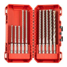 MILWAUKEE Set 3 punte SDS-PLUS 10pz MX4 4 taglienti 10 punte