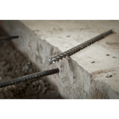 MILWAUKEE Set 3 punte SDS-PLUS 10pz MX4 4 taglienti 10 punte