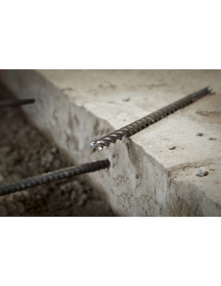 MILWAUKEE Set 3 punte SDS-PLUS 10pz MX4 4 taglienti 10 punte