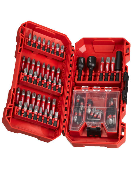 MILWAUKEE Set inserti per avvitatura SHOCKWAVE Impact Duty da 70 pezzi