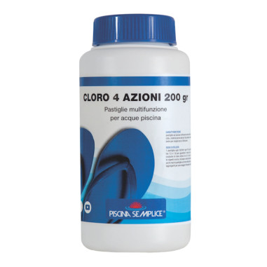 CLORO MULTI AZIONE PASTIGLIE PER PISCINA TRATTAMENTO ACQUA 5 e 1 KG