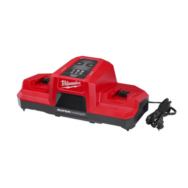 MILWAUKEE Caricabatterie M18 DBSC simultaneo super rapido 18 V 2,5 Kg