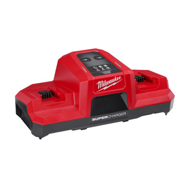 MILWAUKEE Caricabatterie M18 DBSC simultaneo super rapido 18 V 2,5 Kg