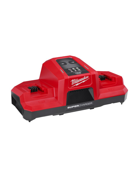 MILWAUKEE Caricabatterie M18 DBSC simultaneo super rapido 18 V 2,5 Kg