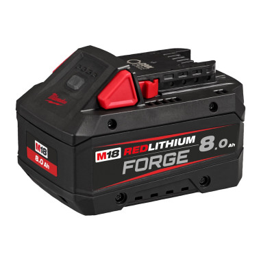 MILWAUKEE Batteria M18 FB8 HIGH OUTPUT FORGE 8.0 Ah 18 V 1,08 Kg ricarica rapida