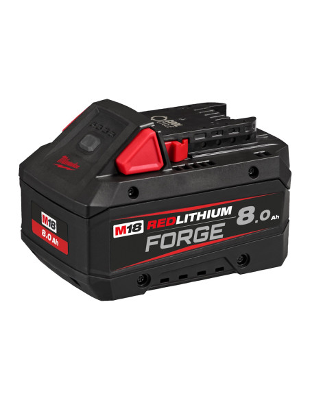 MILWAUKEE Batteria M18 FB8 HIGH OUTPUT FORGE 8.0 Ah 18 V 1,08 Kg ricarica rapida