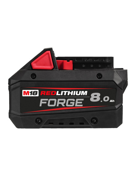MILWAUKEE Batteria M18 FB8 HIGH OUTPUT FORGE 8.0 Ah 18 V 1,08 Kg ricarica rapida