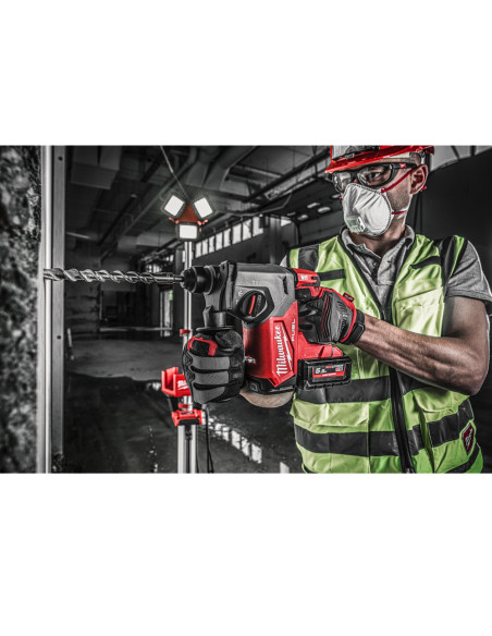 MILWAUKEE Tassellatore SDS-Plus 26 mm M18 FH-0X FUEL più Valigetta Heavy Duty