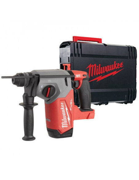 MILWAUKEE Tassellatore SDS-Plus 26 mm M18 FH-0X FUEL più Valigetta Heavy Duty