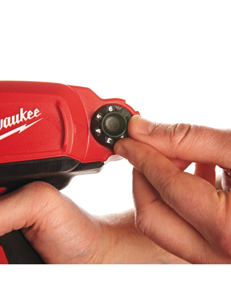 MILWAUKEE Pistola per silicone con portacartuccia 310ml M12 PCG/310C-201B 12 V