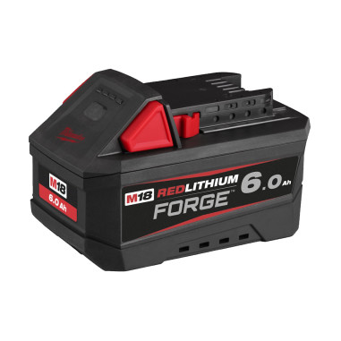 MILWAUKEE Batteria HIGH OUTPUT M18 FB6 FORGE 6.0 Ah 18 V ricarica rapida