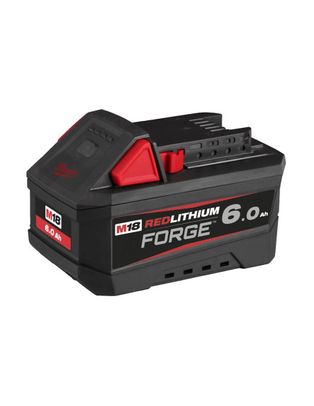MILWAUKEE Batteria HIGH OUTPUT M18 FB6 FORGE 6.0 Ah 18 V ricarica rapida
