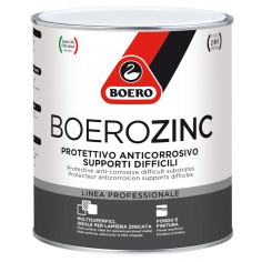Boero Boerozinc Smalto protettivo anticorrosivo, ideale per supporti difficili
