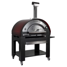 TRANQUILLI FORNI Arde Maxi Forno a legna da esterno a fuoco indiretto completo
