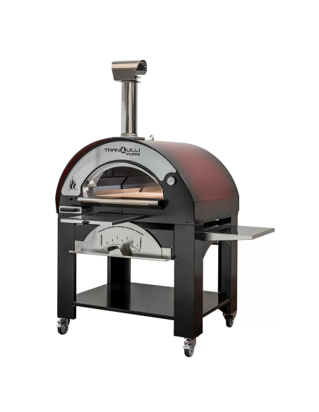 TRANQUILLI FORNI Arde Maxi Forno a legna da esterno a fuoco indiretto completo