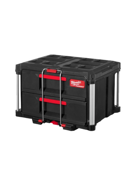 Cassetta portautensili cassettiera 2 cassetti sistema packout vuota