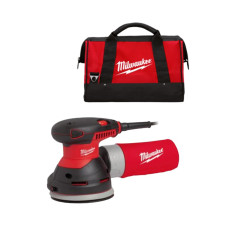 MILWAUKEE ROS 125E levigatrice roto-orbitale 125mm con doppia velocità