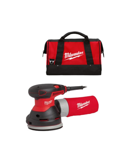 MILWAUKEE ROS 125E levigatrice roto-orbitale 125mm con doppia velocità