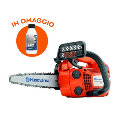 MOTOSEGA POTATURA HUSQVARNA T525C CARVING X-TORQ 27 cc BARRA A PUNTA 25 cm 2,7 Kg