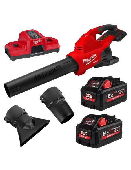 MILWAUKEE Soffiatore 17.7 N a doppia batteria (2x18V) M18 FUEL