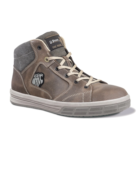 Scarpe da lavoro Antinfortunistica UPOWER SAFARI S3 SRC linea THE ROAR in pelle