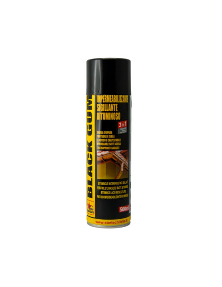 BLACK-GUM guaina sigillante impermeabilizzante per tutte le superfici