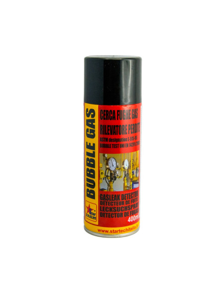 Spray 400 ml cerca fughe gas compressi rilevatore perdite omologato