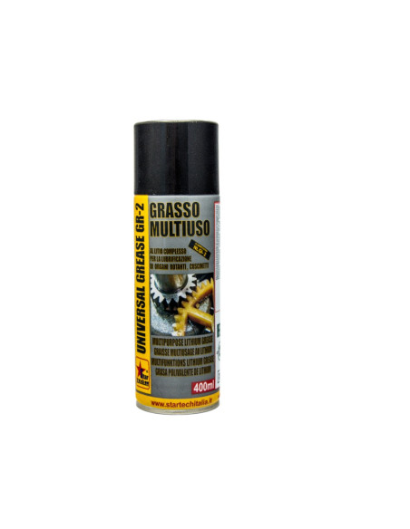 Grasso lubrificante universale multiuso al litio NLGI-2  400 ml