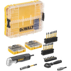 Dewalt DT70775 - Set inserti Extreme FlexTorq ToughCase - Porta inserti angolato - 80 pezzi
