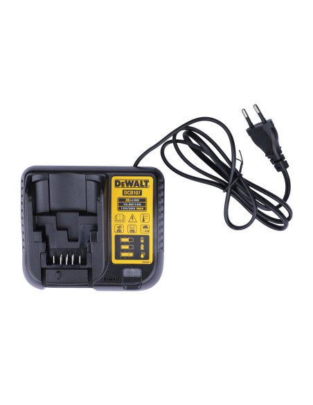 Caricabatterie DeWALT DCB107  10.8V 18V Li-Ion