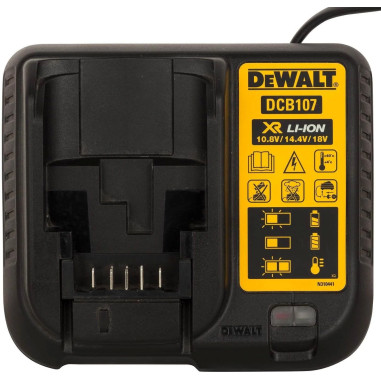 Caricabatterie DeWALT DCB107  10.8V 18V Li-Ion