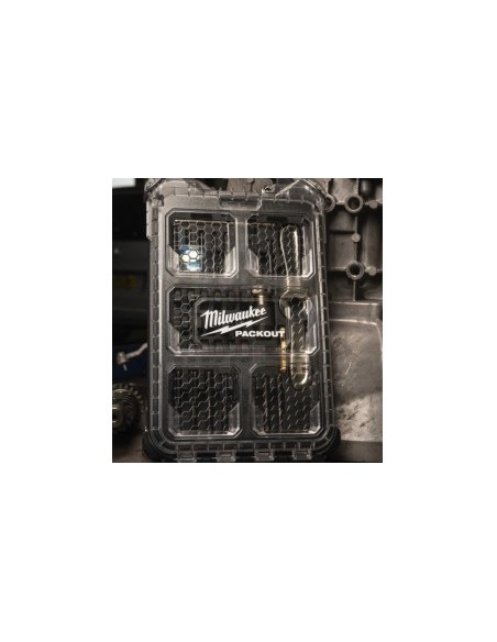 Milwaukee 4932498721 Set Maschi e Filiere PACKOUT™ 38 Pezzi