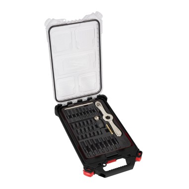 Milwaukee 4932498721 Set Maschi e Filiere PACKOUT™ 38 Pezzi