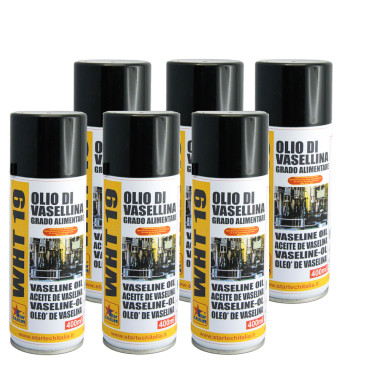 Star Tech WHT-19 Olio di Vaselina Spray 400 ml - Lubrificante Alimentare