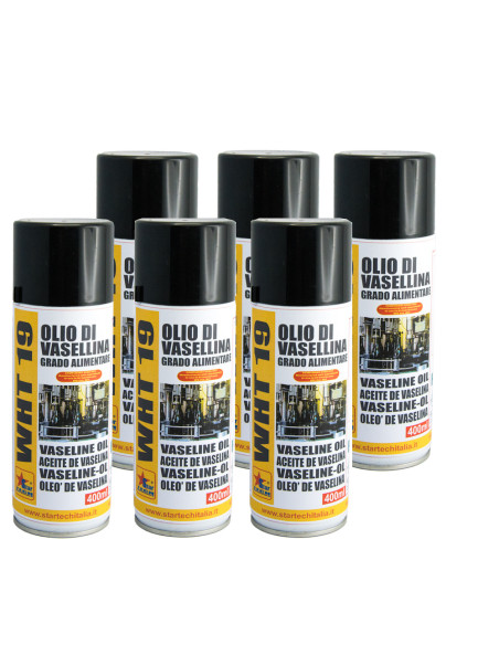Star Tech WHT-19 Olio di Vaselina Spray 400 ml - Lubrificante Alimentare