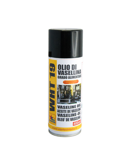 Star Tech WHT-19 Olio di Vaselina Spray 400 ml - Lubrificante Alimentare