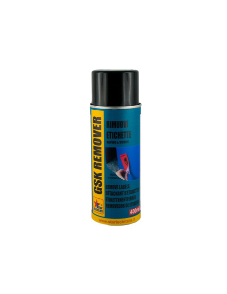 GSK-REMOVER spray 400 ml rimuovi etichette colla mastice nastri adesivi inodore