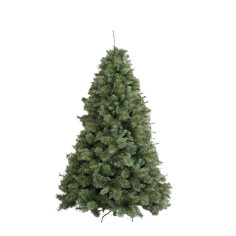 Albero di Natale ARTIFICIALE MICHAEL verde extra folto realistico BUD