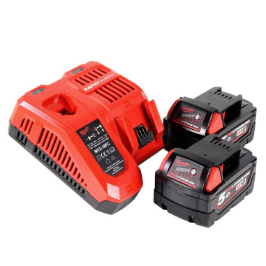 Milwaukee M18 FPP3ITA-502X Kit 3 Tassellatore + Avvitatore a Impulsi + Smerigliatrice
