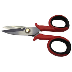 FERMEC Forbice per elettricista 145 MM, MICRODENTATE INOX, IMPUGNATURA ERGONOMICA