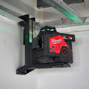 Livella Laser Rotante Milwaukee M12 3PL-401C 360°| VERDE con Batteria
