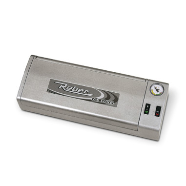 REBER 9701N Family De Luxe Silver Vuotometro Professionale